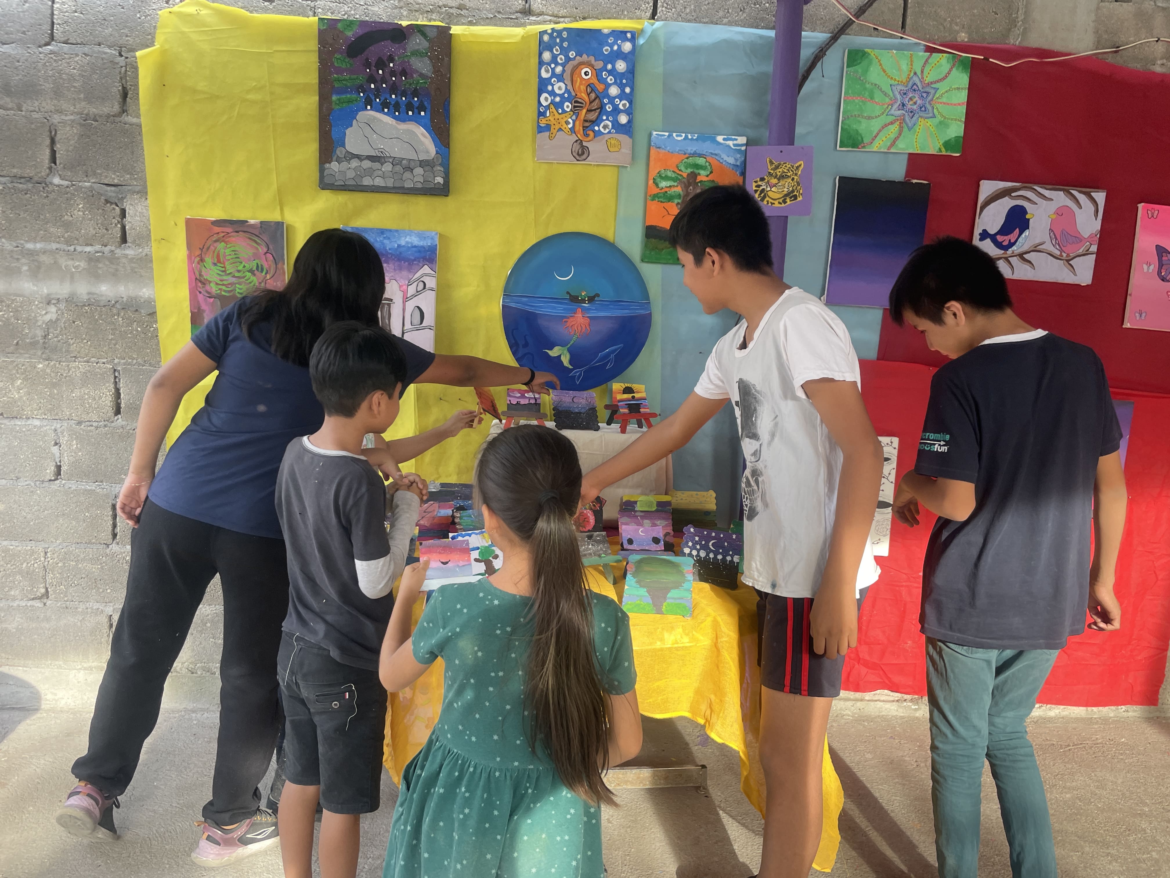 Actividad Cultural Comunitaria: Creadores de museo: arte que cobra vida